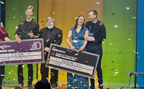 BrainZell won the Incubator Stars Challenge